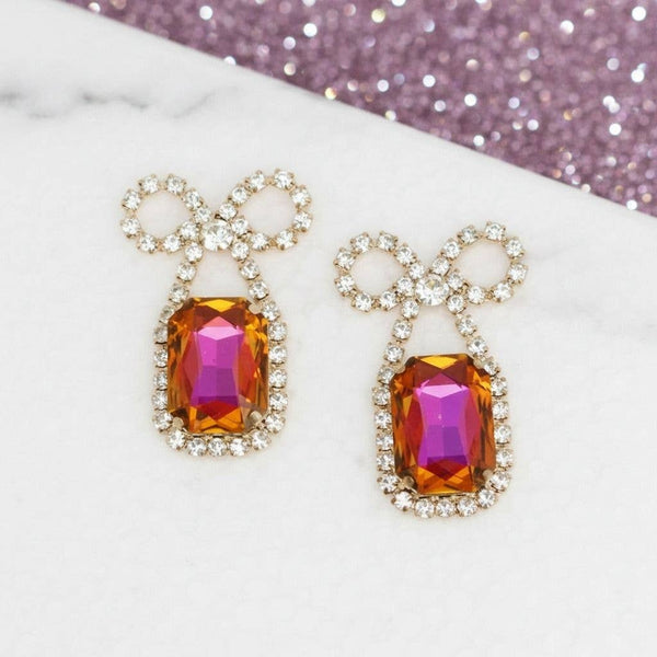 Wrapped Up Bow Earrings