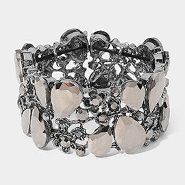 Crystal Teardrop Bracelet