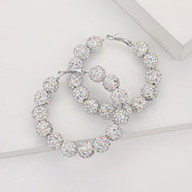 Around the Way Hoop Earrings