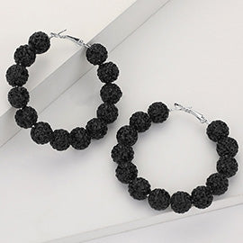 Around the Way Hoop Earrings