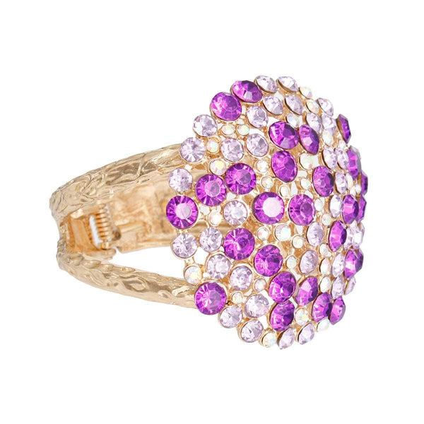 Purple Dome Bracelet
