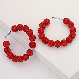 Around the Way Hoop Earrings