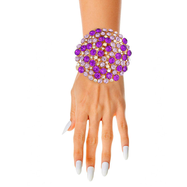 Purple Dome Bracelet