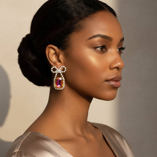 Wrapped Up Bow Earrings