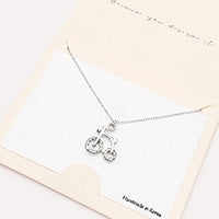 Bicycle Pendant Necklace